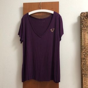 True religion v neck